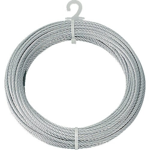 TRUSCO(トラスコ) メッキ付針金索条 Φ4mmX30m CWM-4S30 × 6巻