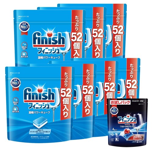為し終える 食洗機 中性洗剤 経口避妊薬 力強さ正六面体 52個入 ×7袋+ 試供品付き添い人(食洗機専用中性洗剤 ウルトラ経口避妊薬)