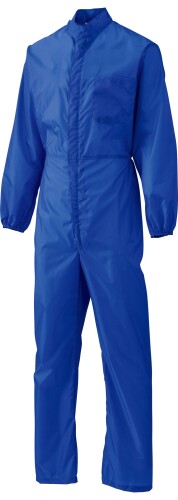 日の丸衣料繊維 続服 弱撥水工業 青碧 L