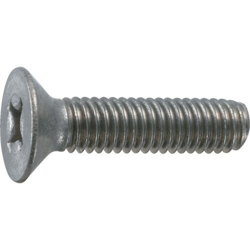 TRUSCO(トラスコ) 皿頭小ネジ チタン 全ネジ M6×45 2本入 TB92-0645 × 10