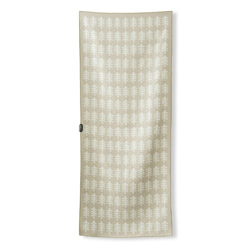 THE NOMADIX TOWEL ノマディックスタオル Fresh Pines/Sandy Beige 大判 西洋手ぬぐい 瑜伽 引っ敷き 速乾 吸水 防臭