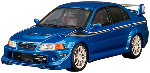 POP RACE 1/18 ミツビシ Evolution Tommi Makinen Edition Blue 遣っ付ける品