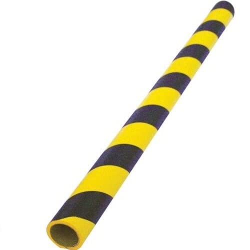 TRUSCO(トラスコ) 安心クッション 丸型27mm×900mm トラ 黄/黒 TAC-370MYB × 10本