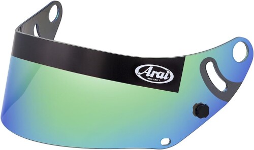 アライ(ARAI) ミラーシールド (スモーク/グリーン) 8859シリーズ GP-6 / GP-6S / SK-6専用 011350|マニッシュボーイ