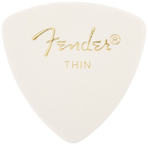 Fender ピック 346 SHAPE CLASSIC CELLULOID PICKS - 72 COUNT,THIN WHITE