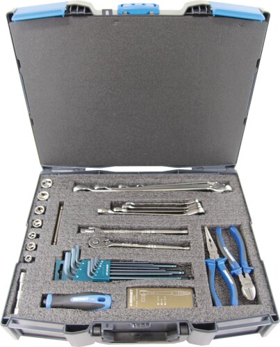 SIGNET シグネット ２３点組 ３／８差込 機械類・備え付ける検査と修理用物の具書き割り モビリティーツールボックス付ウレタン入（精神的な統合品になります） 800S-4221MOBI