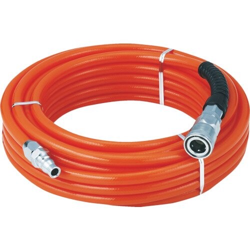 TRUSCO(トラスコ) αウレタンブレードホース 7X10mm 5m カップリング付 TUH5 × 10巻