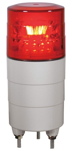 NIKKEI LED回転させる灯 100V 黄 取り締まるインプット役立つこと有 0.14kg VL04M-100BPY