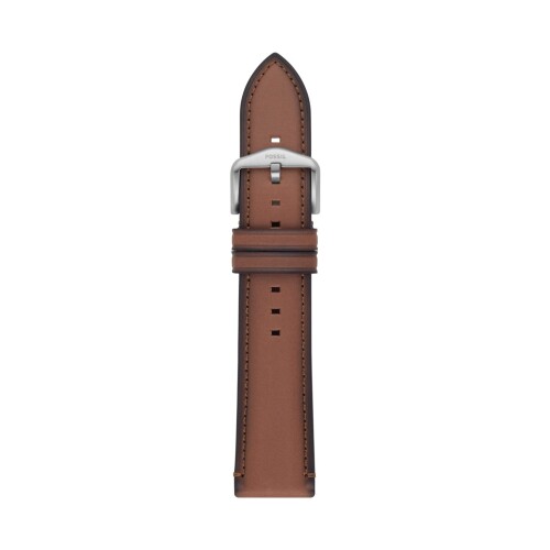 22mm ミディアムブラウン エコレザーストラップ