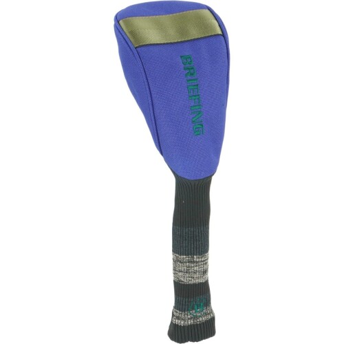 (ブリーフィング) GOLF ゴルフ WOODLAND SERIES KNIT DRIVER COVER WL ドライバーカバー BRG241G30 BLUE