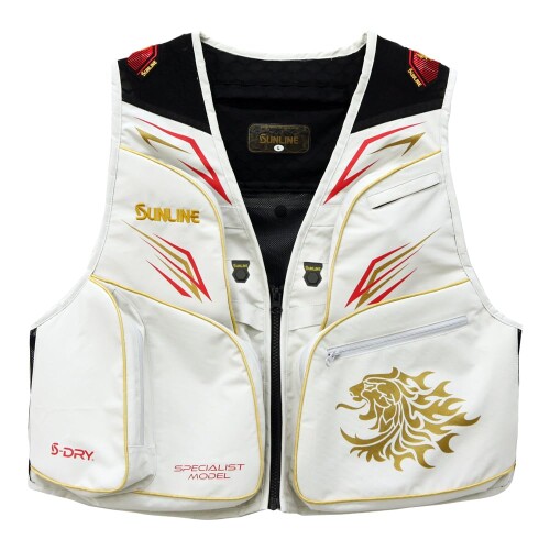 サンライン(SUNLINE) S-DRY(R)鮎ベスト SUA-09215 ホワイト 5L