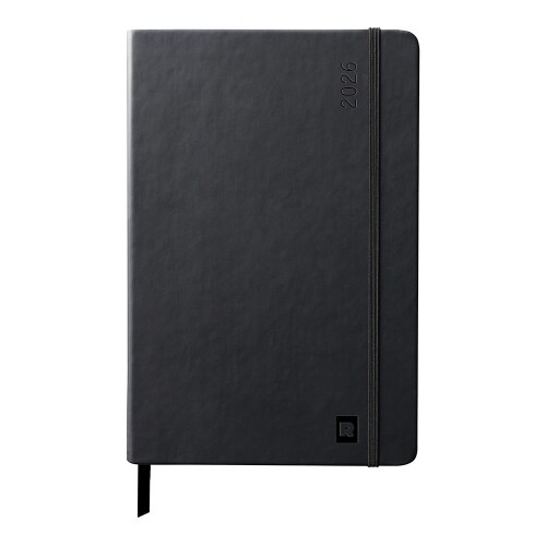 ロディア手帳 ダイアリー A5・週間レフトタイプ 『ウェブプランナー ウィークリーホリゾンタル』 ブラック Rhodia cf117059