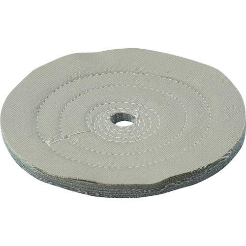 TRUSCO(トラスコ) 茶カツ仕上げバフ 外径Φ100X穴径12.7mm 5個入 TTB-100-4 &times; 10箱｜マニッシュボーイ