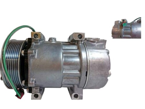MAHLE A/C compressor 冷房装置コンプレッサー SCANIA P I P270 04.2004-05.2019 ACP 128 000S