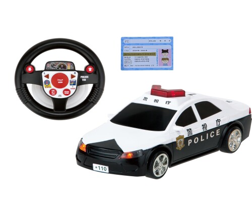 ハピネット(Happinet)R/C うんてんしちゃお パトロールカー うんてんしちゃおめんきょカード付