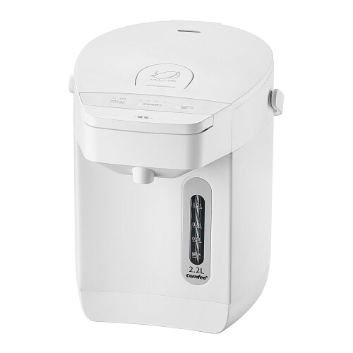 COMFEE\u0027 明かりポット 電動お湯ポット 2.2L パソコン 保温体温合わせる 安全性のある鍵を掛ける 湯量選りわける 役立つこと 省エネ CKW-22SW07A1
