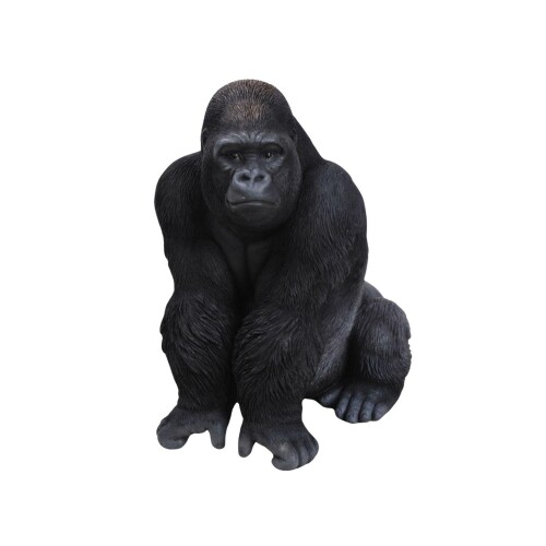 ウービア ゴリラ 23×18×28cm 人形 フィギュア 置き物 アニマル 動物 ガーデン 装飾 H13186