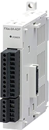 三菱電機 FXシーケンサ アナログ入出力アダプター アナログインプット:2ch アナログ最終生産物:1ch FX3U-3A-自動データ処理