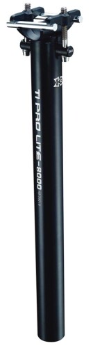KCNC 自転車 軽量 シートピラー シートポスト TIプロライト 27.2X350MM ブラック 659010