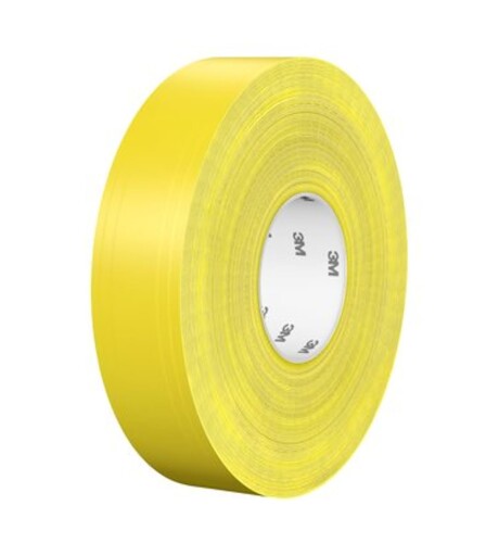 3MTM 超高耐久伝達ルート磁気テープ 971L, 黄, 50.8 粍 x 32.9 m,5S, 6S, バス発着場, 工業プラント,ラインマーキング