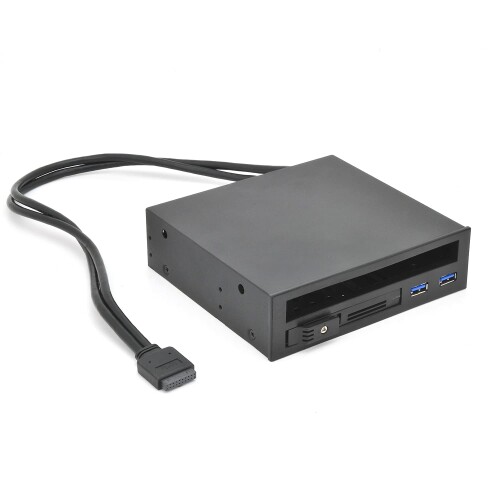 センチュリー 「iStarUSA 」マルチリムーバブルラックV2 Slimドライブ & 2.5 SATA & USB T-5K25TU-SA2_FP|マニッシュボーイ