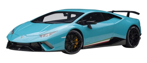 AUTOart 1/12 ランボルギーニ ウラカン ペルフォマンテ 点火装置青色 切り上げる品 12077