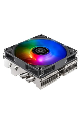 SilverStone CPUクーラー SST-HYH90-ARGB 92mm PWM Intel LGA 1851 AMD ソケット AM4 / AM5 対応 ARGB ファン｜マニッシュボーイ