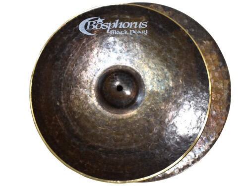 ボスフォラス Bosphorus ブラック・パールシリーズ ハイハットシンバル 14インチ
