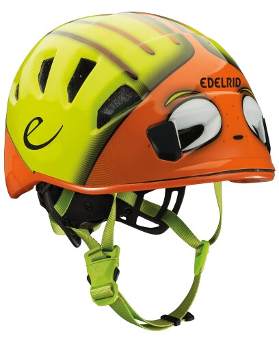 EDELRID(エーデルリッド) 御坊っちゃん 山登り クライミング キッズシールド2 オレンジ色×緑であること ER72045 スポーツ・アウトドア-ヘルメット-登山・クライミング