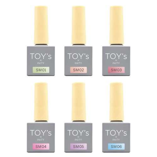 TOY’s×INITY シュガーマグコレクション 6色書き割り
