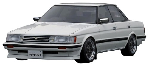ティーケーカンパニー (TK.Company) ignition model 1/18 トヨタ MarkII Grande (GX71) White 遣っ付ける品 IG3820
