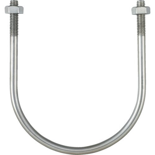 TRUSCO(トラスコ) SGP用U雄捩子 SUS304 呼び径80A ねじ径W3/8 TSGP-BT80A-S × 10