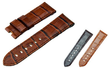 パネライ（PANERAI） 用 ベルト バンド カーフ 牛革 MORELLATO モレラート TIPO PNR44 ティポピーエヌアール u0013480 24mm 時計 バンド 時計バンド 替えベルト 替えバンド ベルト 交換 スマートウォッチ