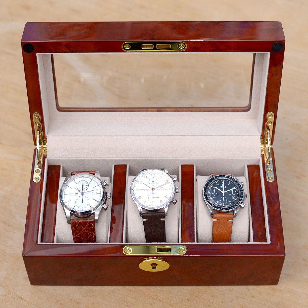 【楽天市場】Box 3 with window（ボックス3 窓付き） | 時計 腕時計 高級 ケース ウォッチケース 時計ケース 腕時計収納