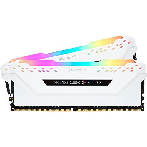 CORSAIR Corsair DDR4-3200MHz デスクトップPC用 メモリ VENGANCE RGBシリーズ 32GB [16GB×2枚] ホワイトCMW32GX4M2E3200C16W 28,178円