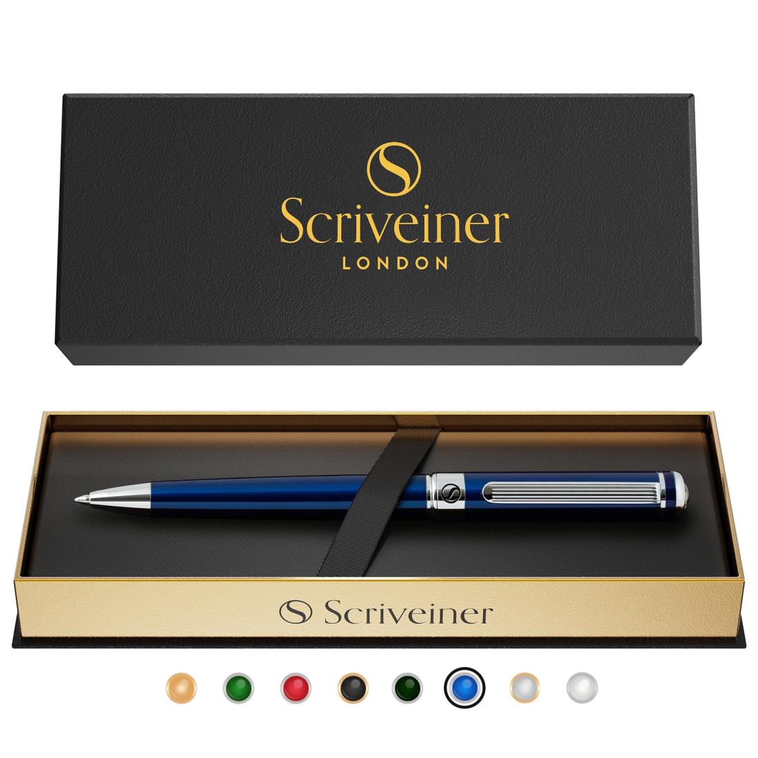 楽天市場】Scriveiner ボールペン 最高級 24金仕上げ シュミット 黒