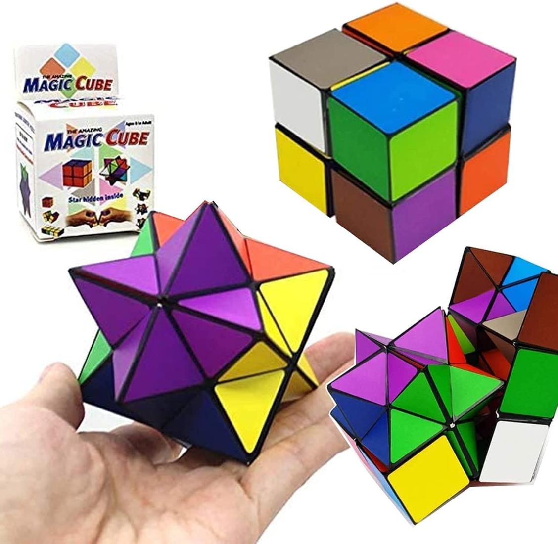 楽天市場】Infinity Cube Toys マジックスターキューブ 2in 1