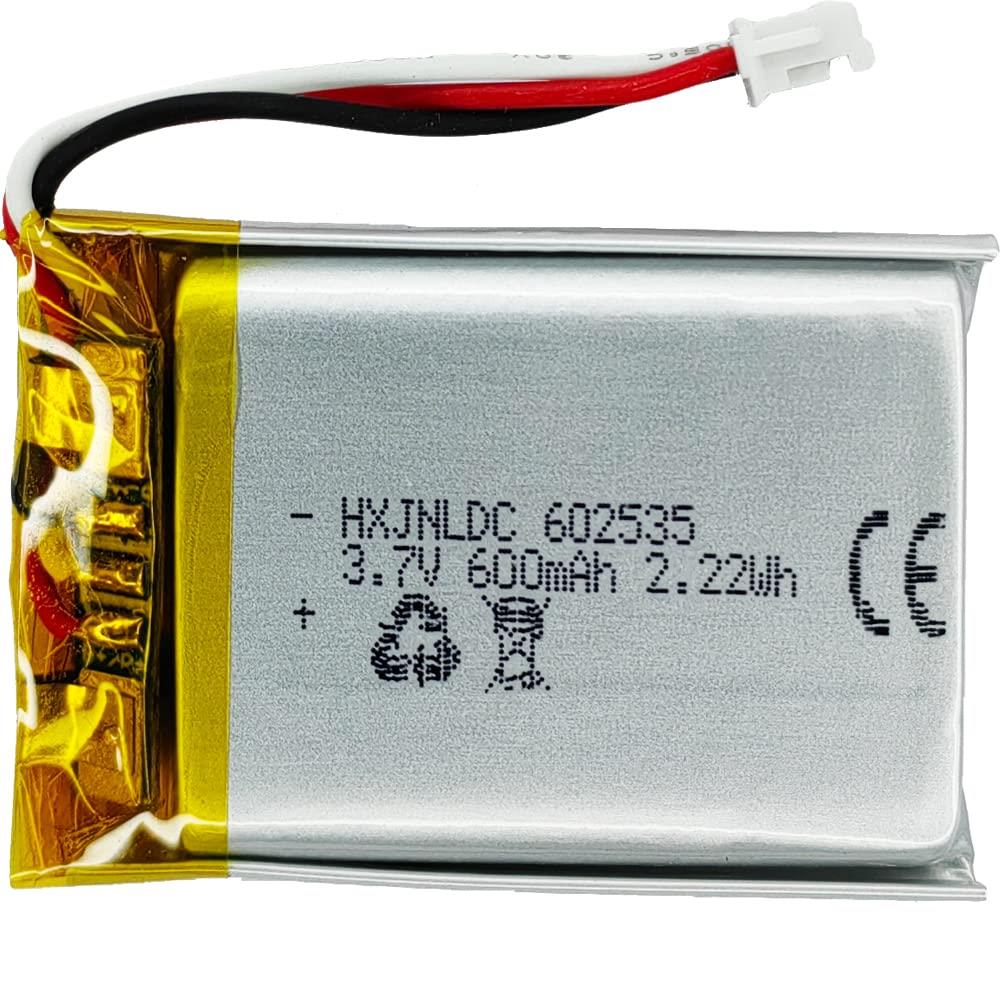 楽天市場】【送料無料】HXJNLDC 3.7V 600mAh 602535バッテリー for