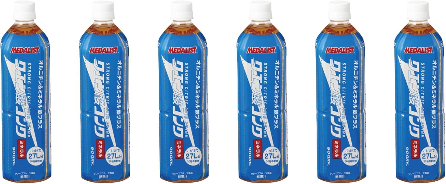 アリスト メダリスト クエン酸コンク ミネラル 900ml ×6 6,884円