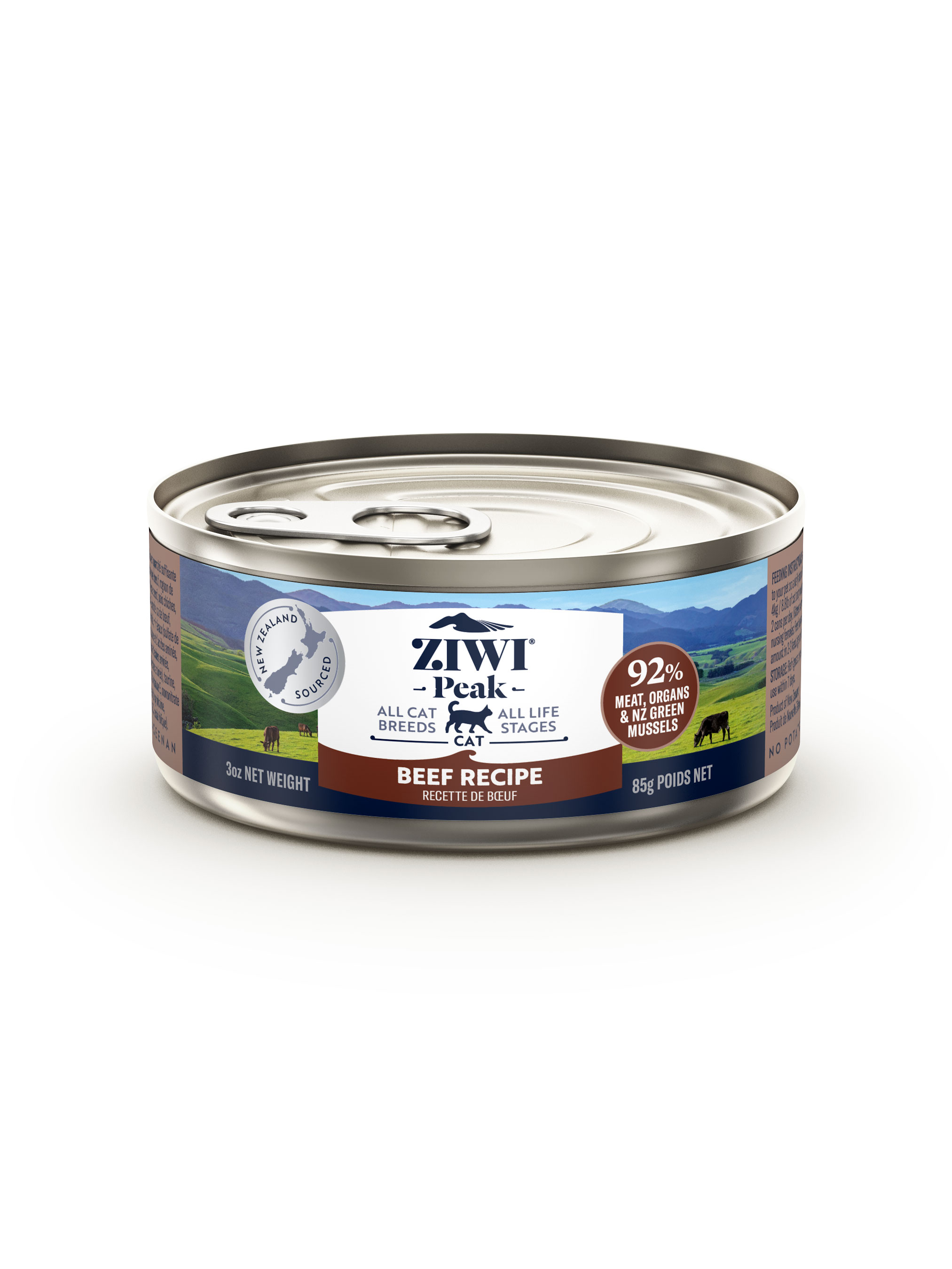 ZIWI まっ盛り 猫缶 グラスフェッドビーフ 85g×24缶