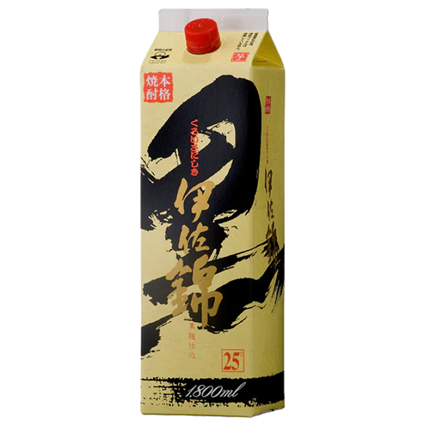 楽天市場】黒伊佐錦25度1800ml 紙パック【大口酒造】【芋焼酎 いも焼酎