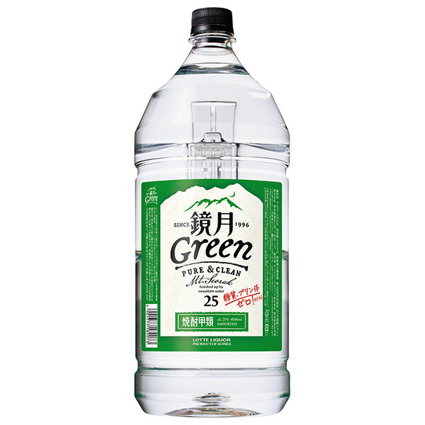 鏡月 25度 4Lペットボトル – 酒類ドットコム