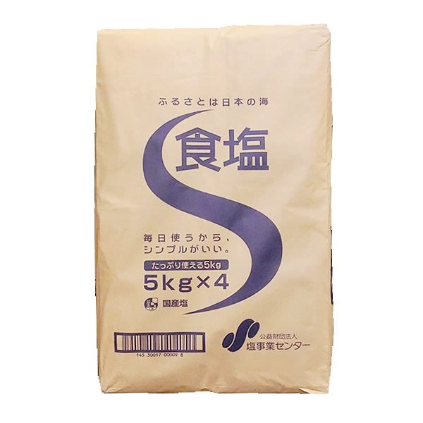 楽天市場】伯方の塩 1kg x 10袋 （1ケース） : 万糧米穀