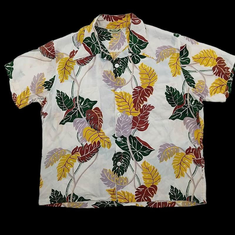 The REAL McCOY’S(Pine Mcswine) ALOHA シャツ リアルマッコイズ Pine Mcswine アロハシャツ 黒 - メルカリ