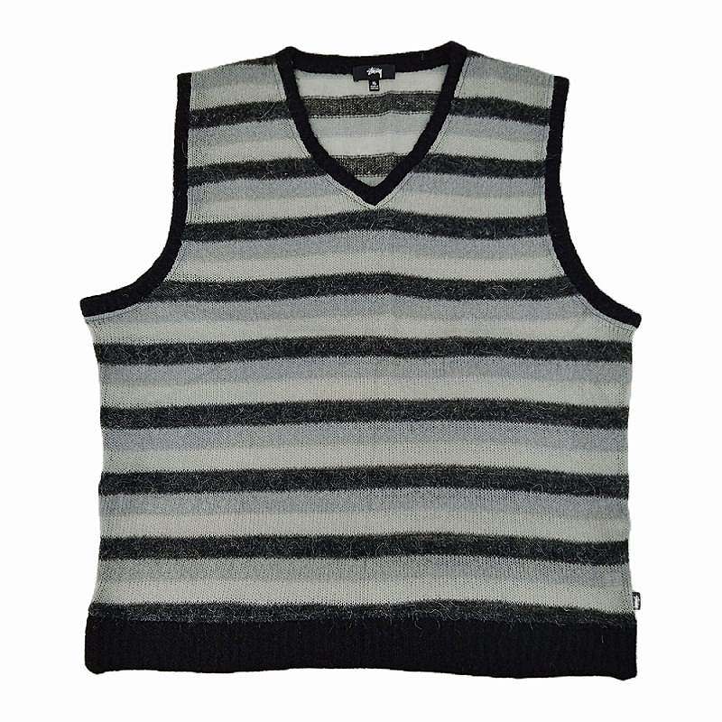 stussy モヘアニットベスト STUSSY/ステューシー BRUSHED MOHAIR VEST ニットベスト モヘア