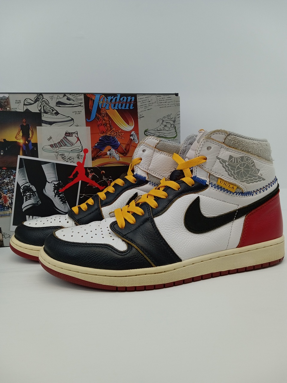 楽天市場】NIKE AIR JORDAN 1 RETRO HI NRG / UNION white/storm