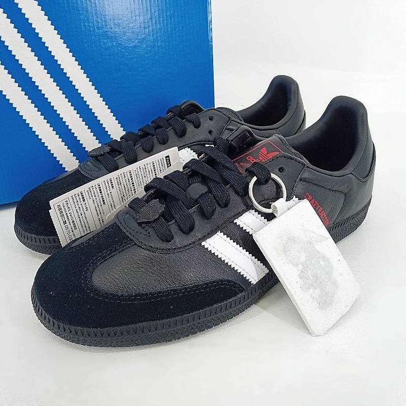 楽天市場】Crazy Raccoon atmos adidas Originals Samba Core Black