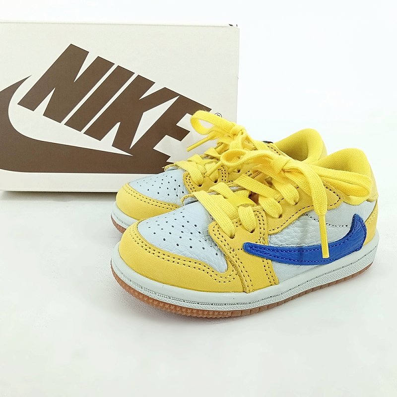 楽天市場】【中古】Travis Scott × Nike TDAir Jordan 1 Low OG Black