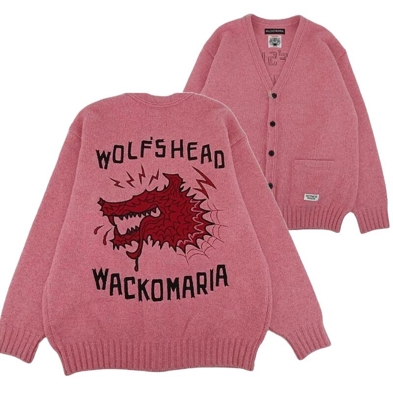 WACKOMARIA 東京HATROCKERS カシミア混 カーディガン 刺繍 imgrc0097868307.jpg
