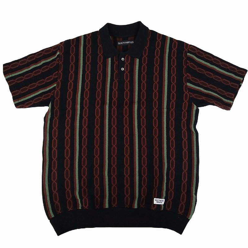 楽天市場】WACKO MARIA ワコマリア 20SS ワンポイント刺繍ニット